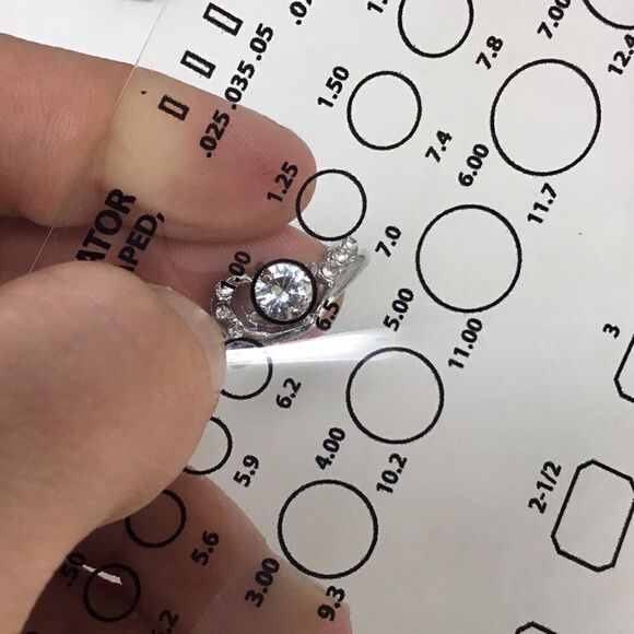 1 ct. CZ Heart Setting Fashion Ring (H15) - Picture 5 of 5